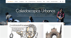 Desktop Screenshot of caleidoscopiosurbanos.com